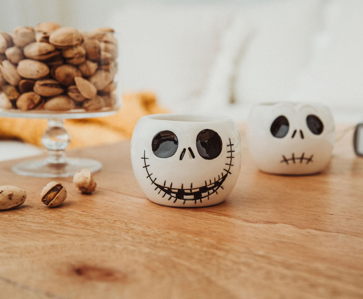 Disney The Nightmare Before Christmas Jack Faces Ceramic Mini Mug Set