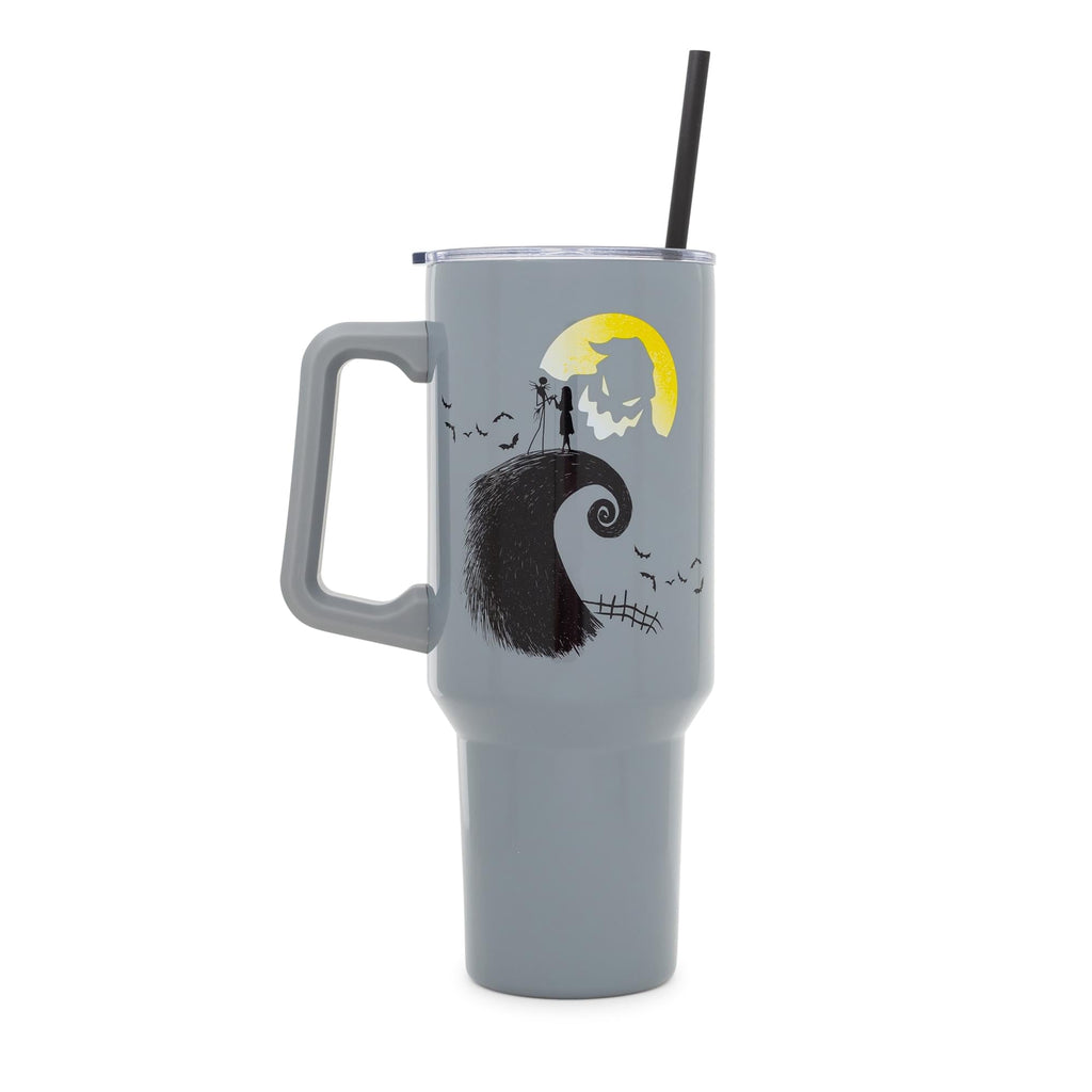Disney's The Nightmare Before Christmas Spiral Hill Stainless Steel Tumbler
