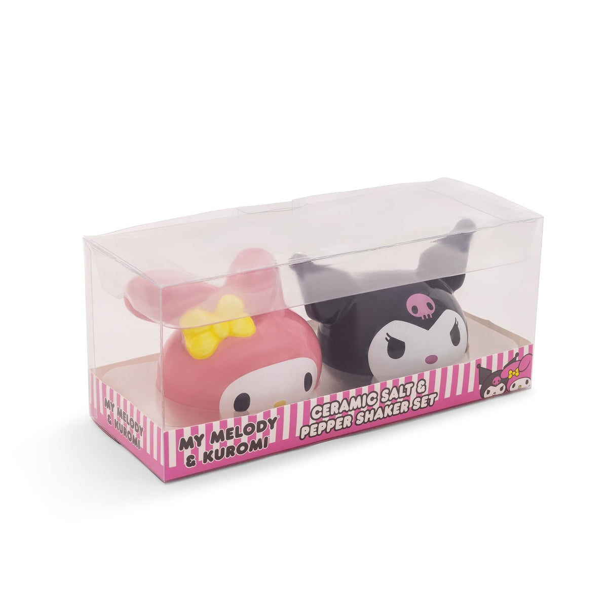 Sanrio My Melody and Kuromi Ceramic Salt and Pepper Shaker Set