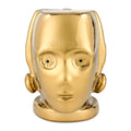 Star Wars C-3P0 Electroplated Sculpted Ceramic Mug | Holds 20 Ounces