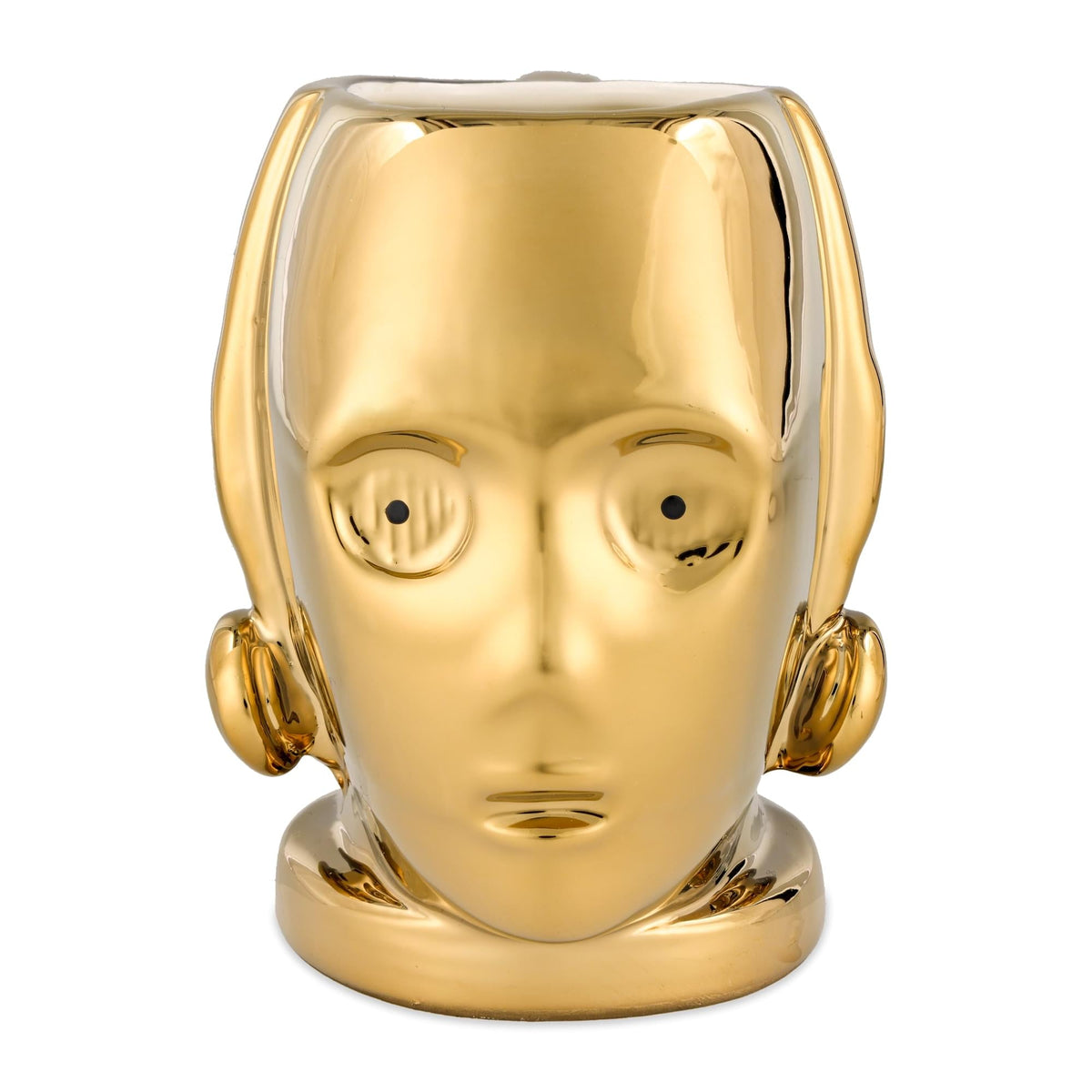 Star Wars C-3P0 Electroplated Sculpted Ceramic Mug | Holds 20 Ounces
