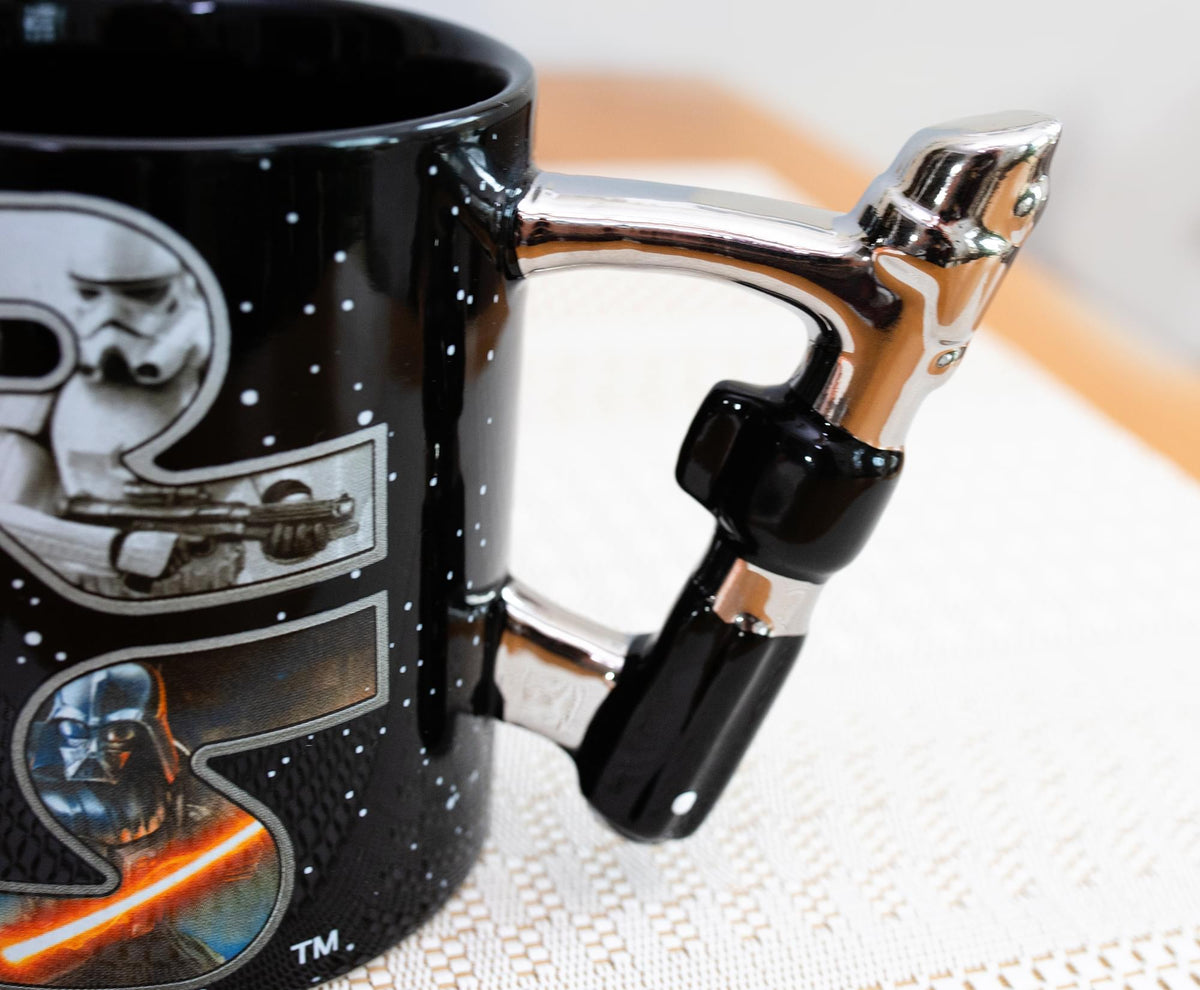 Star Wars Lightsaber Handle Ceramic Mug | Holds 20 Ounces