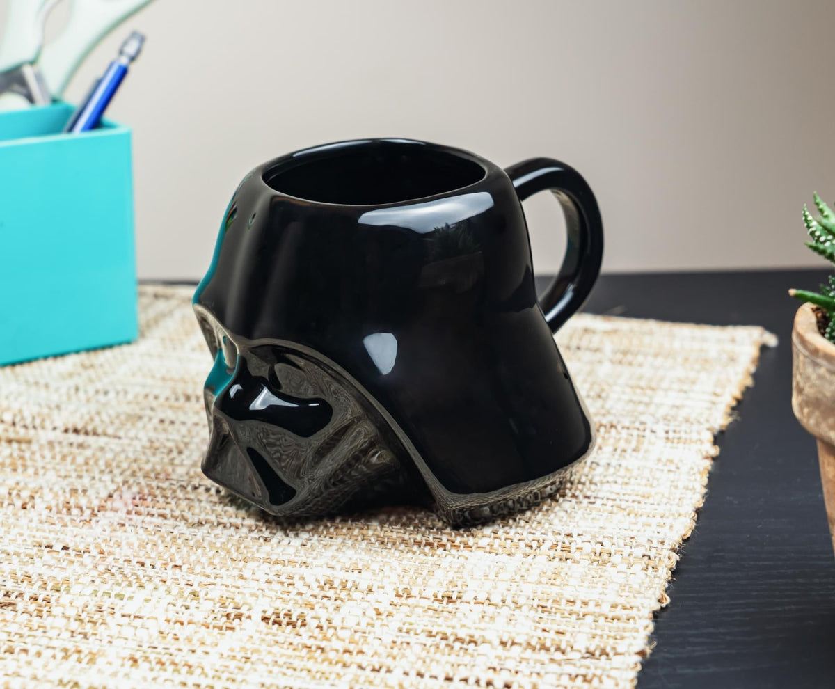 Star Wars Darth Vader 3D Sculpted Ceramic Mug | Holds 20 Ounces