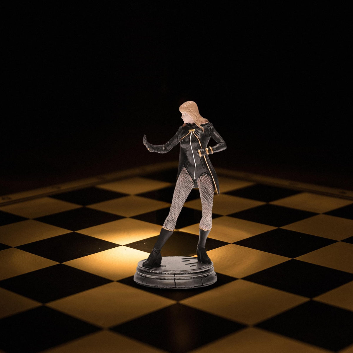 DC Chess Collection #16 Black Canary (Pawn) | Chess Piece Only
