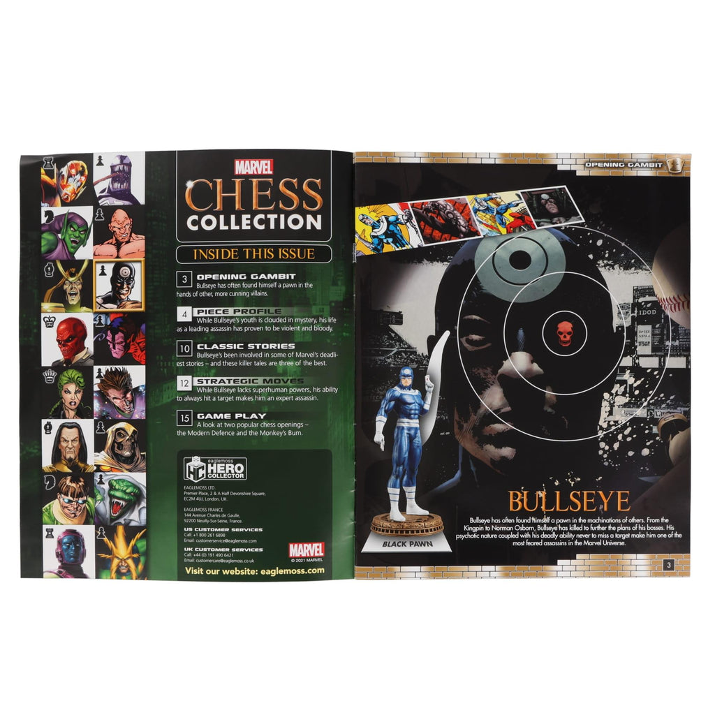 Marvel Chess Collection #28 Bullseye (Pawn) | Magazine Only