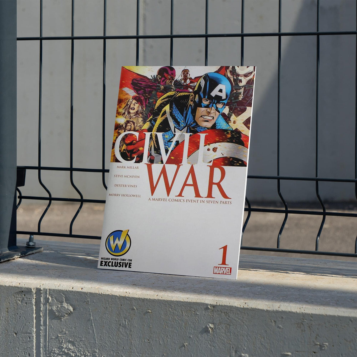 Marvel Comics Civil War #1 | WW New Orleans 2016 Cover