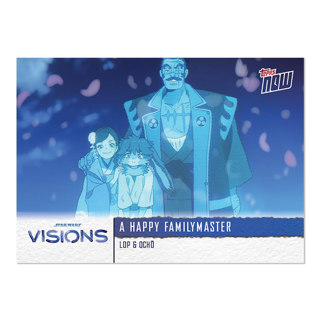 Star Wars Visions 2021 TOPPS NOW 5-Card Pack | Lop & Ocho
