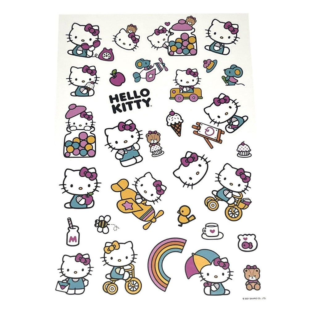 Sanrio Hello Kitty Pink 4 Sheet Sticker Pad | 200+ Stickers