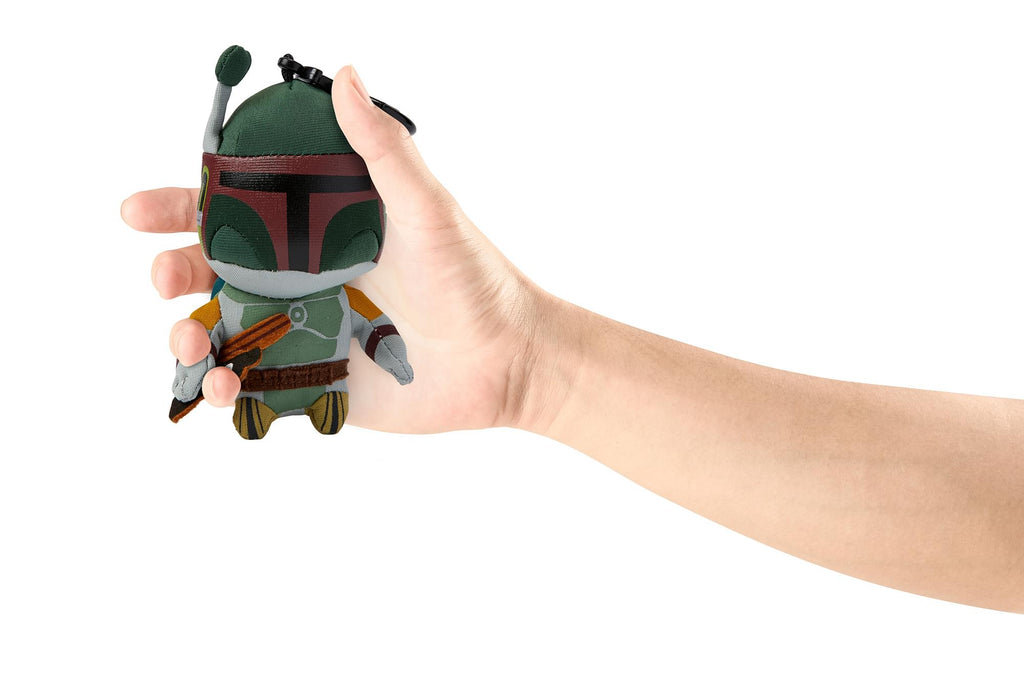 Star Wars Mini Talking Plush Toy Clip On - Boba Fett