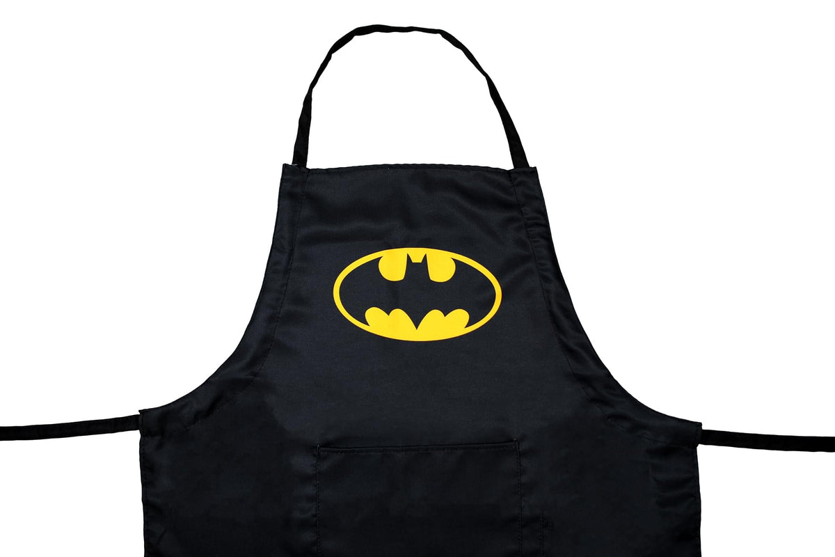DC Comics Batman Logo Adjustable Adult Apron W/ Pockets | One Size