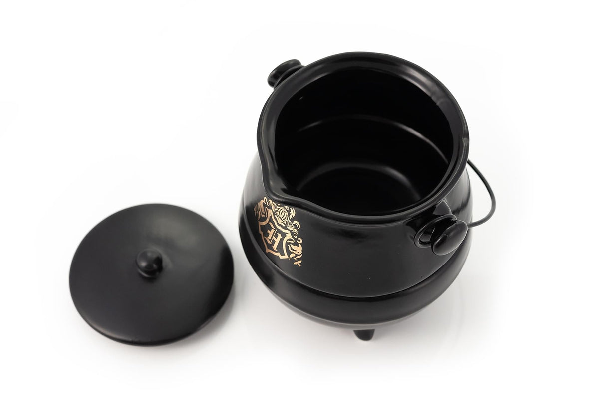Harry Potter Tea-For-One Cauldron Teapot And Cup Set | Featuring Hogwarts Crest