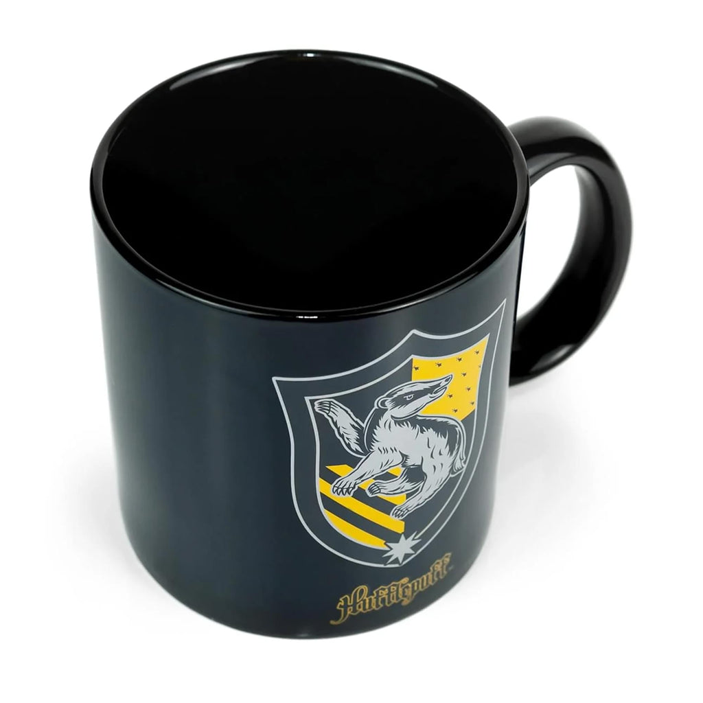 Harry Potter Hufflepuff 20oz Heat Reveal Ceramic Coffee Mug | Color Changing Cup
