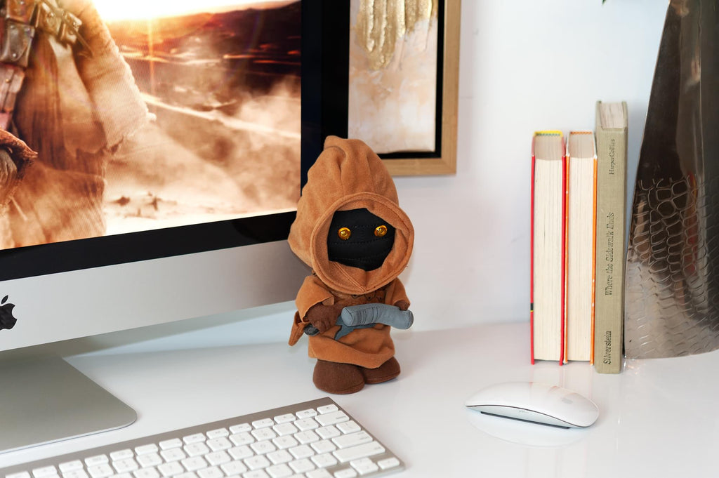 Stuffed Star Wars Plush Toy - 9" Talking Jawa Doll