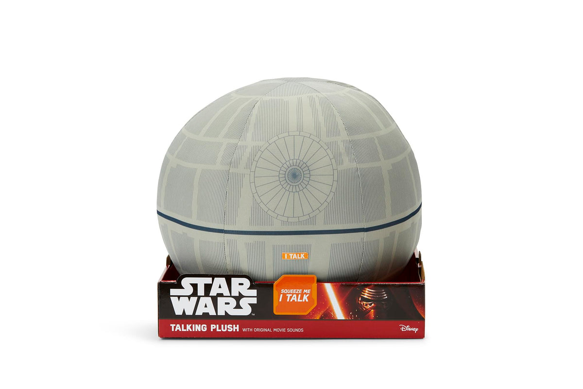 Star Wars Deluxe Plush - 12” Talking Light Up Death Star