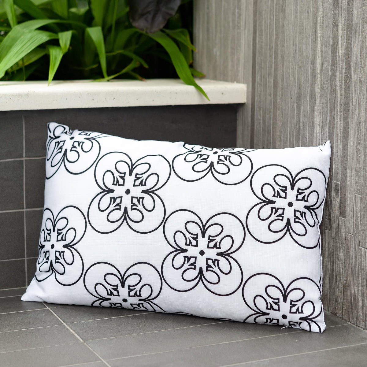 Star Wars Lumbar Throw Pillow | Black Rebel Symbol Design | 15 x 24 Inches