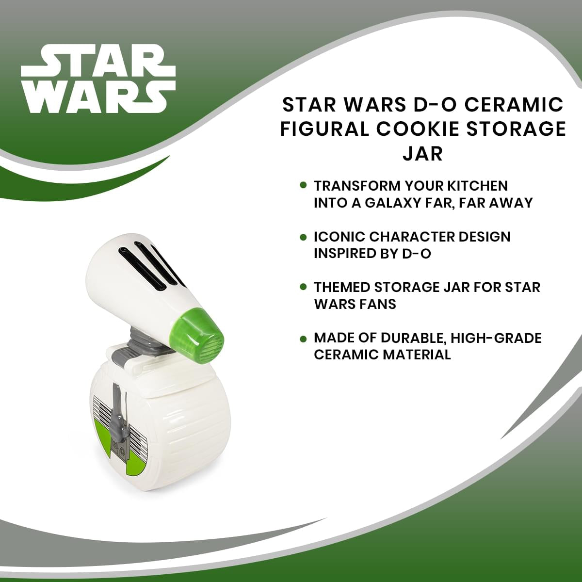 Star Wars D-O Ceramic Snack Jar