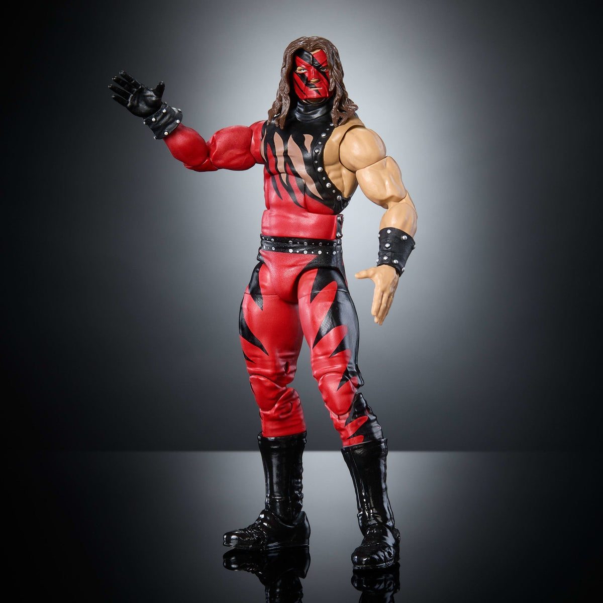 WWE Elite Collection Monday Night War Kane Action Figure & Golga Build-A-Figure Parts