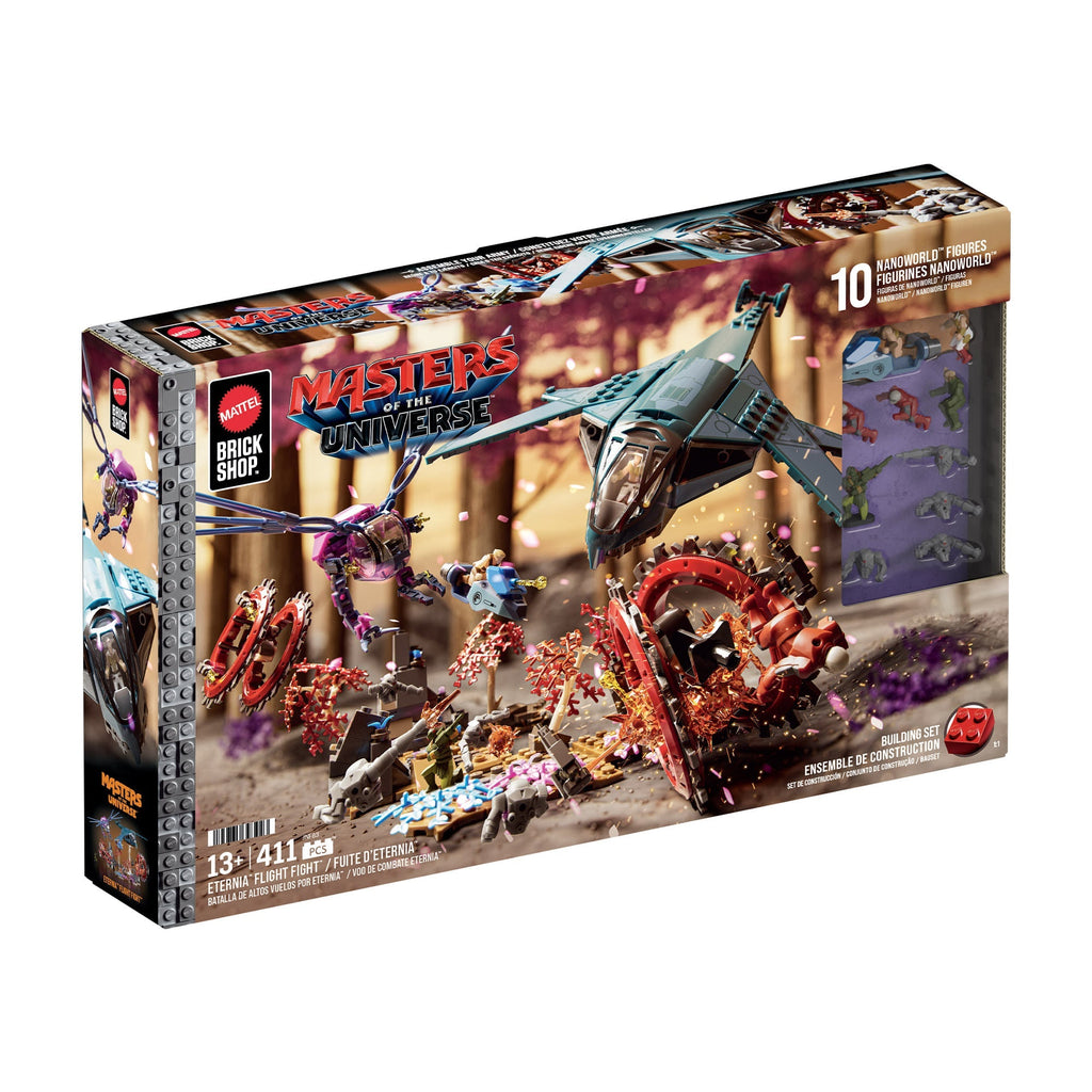 Mattel Brick Shop Masters of the Universe Eternia Flight Fight Building Set