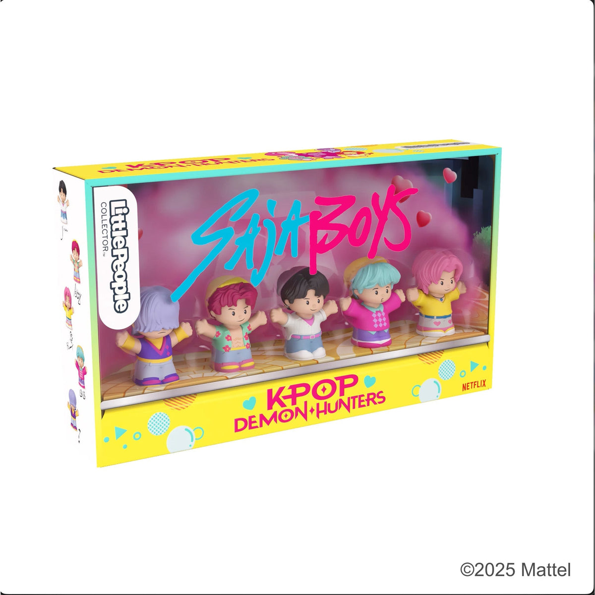Little People Collector KPop Demon Hunters Saja Boys Figure Set