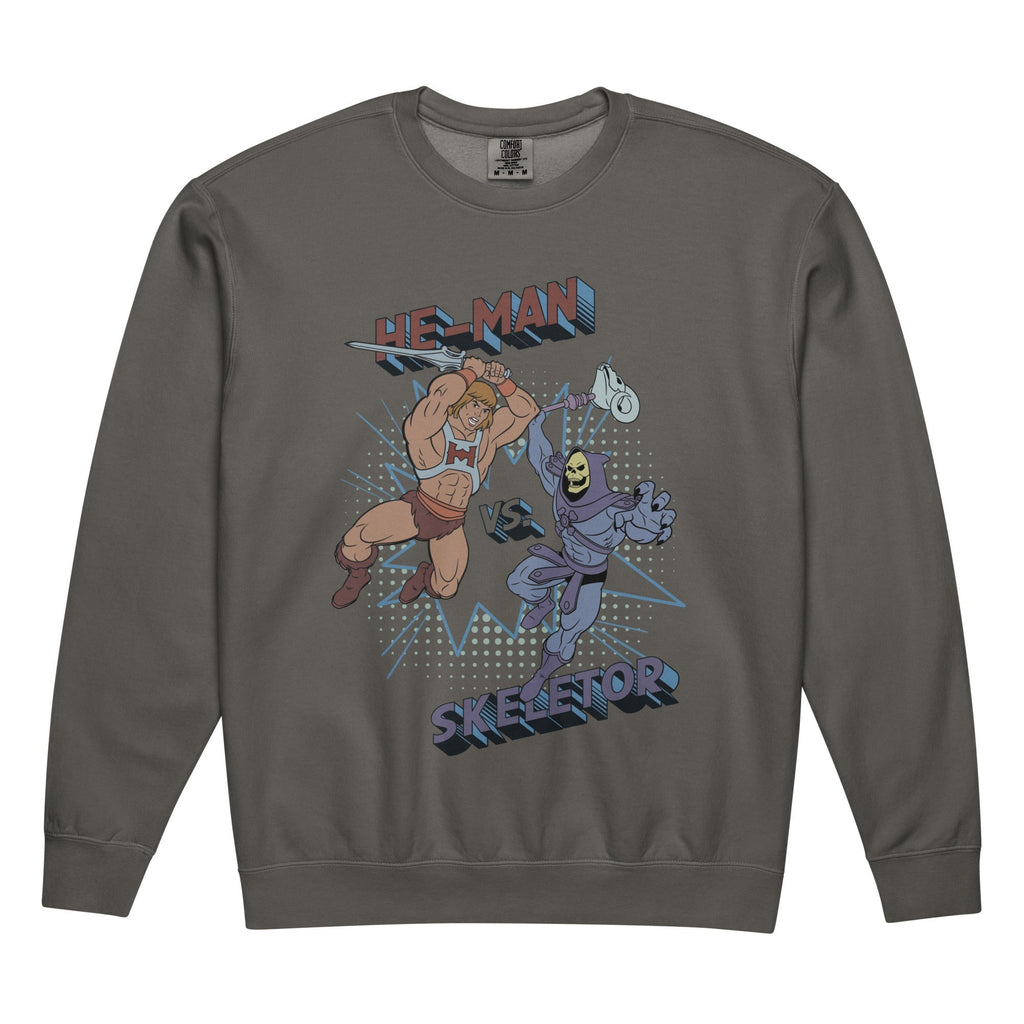 Masters of the Universe He-Man vs. Skeletor Grey Sweatshirt