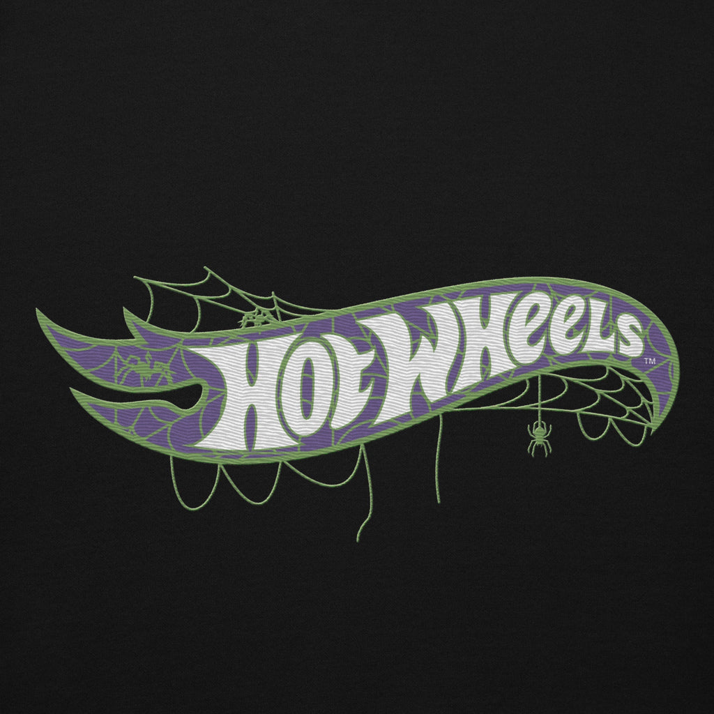 Hot Wheels Spiderweb Logo Embroidered Hoodie